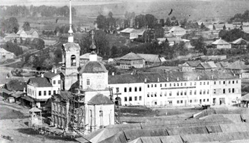 Спасская церковь на четырех улицах. Фотограф: В.А. Колотильщиков, 1880 г.