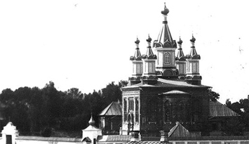 Страстной собор. Фотограф: В.А. Колотильщиков, 1909 г.