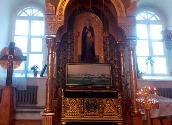 Мощи Макария Калязинского в Вознесенском храме